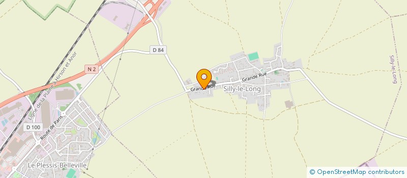 localisation de l'entreprise SCI ELNA  EVE