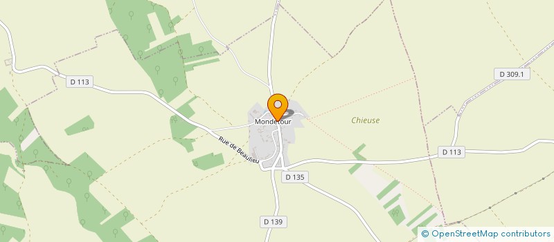 localisation de l'entreprise SCI ELNISA à LE BOULLAY-LES-DEUX-EGLISES
