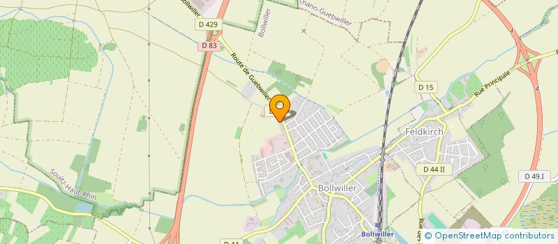localisation de l'entreprise SCI ELNO  BOLLWILLER