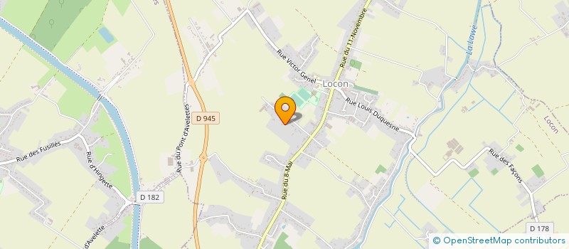 localisation de l'entreprise SCI ELO ET ERIC  LOCON