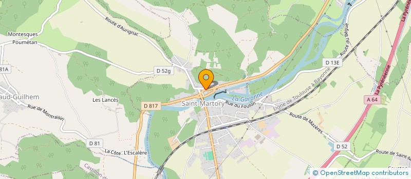 localisation de l'entreprise SCI ELOAN  BOUSSENS