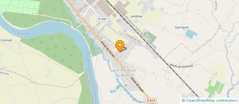 localisation de l'entreprise SCI ELOANNE  SAINT-PARDOUX-DU-BREUIL