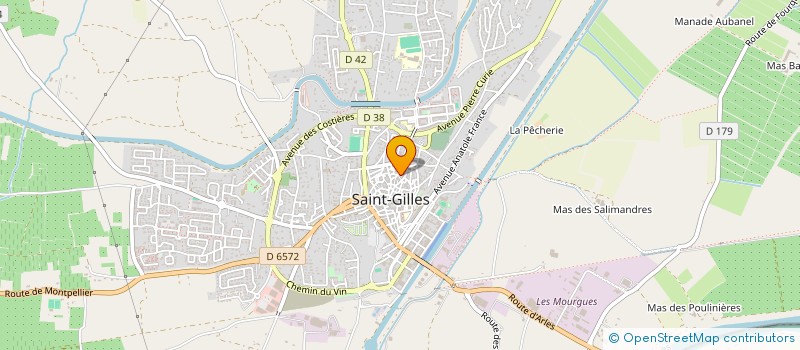localisation de l'entreprise SCI ELOBEN à SAINT-GILLES