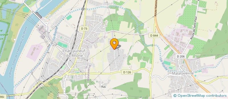 localisation de l'entreprise SCI ELOCLA  MALATAVERNE