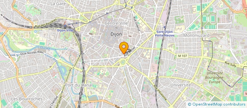 localisation de l'entreprise SCI ELODIE à DIJON