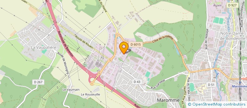 localisation de l'entreprise SCI ELODIE  SAINT-JEAN-DU-CARDONNAY