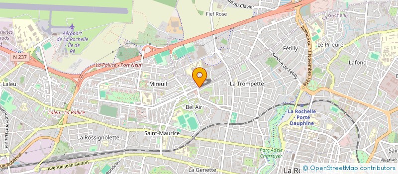 localisation de l'entreprise SCI ELODIE ANAIS  LA ROCHELLE