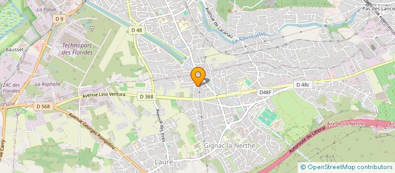 localisation de l'entreprise SCI ELODIES à GIGNAC-LA-NERTHE