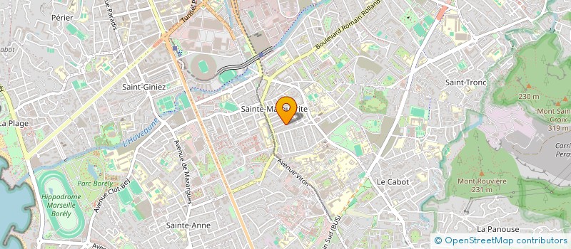 localisation de l'entreprise SCI ELOFRED à MARSEILLE