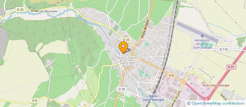 localisation de l'entreprise SCI ELOGAL à NUITS-SAINT-GEORGES