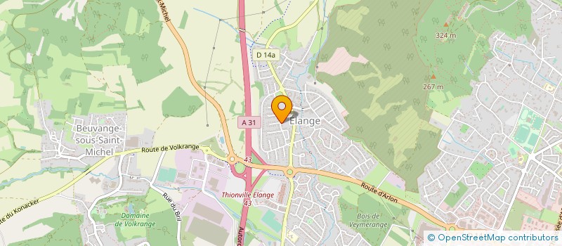 localisation de l'entreprise SCI ELOGE à THIONVILLE