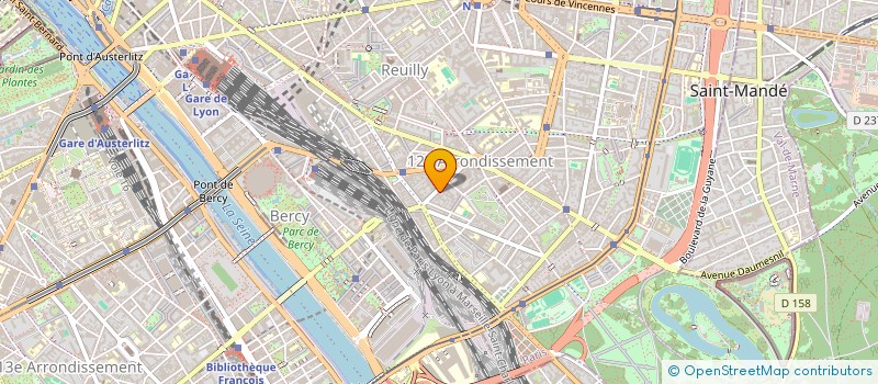 localisation de l'entreprise SCI ELOGE  PARIS