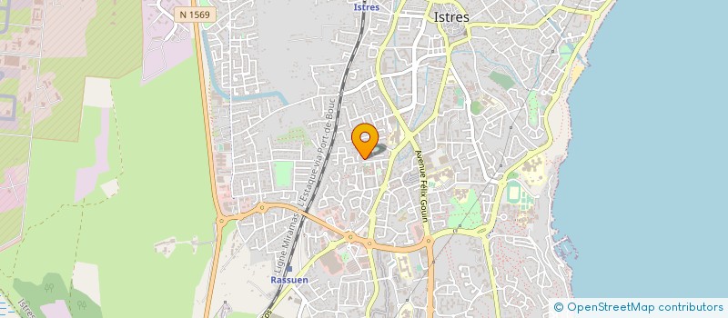 localisation de l'entreprise SCI ELOGI  ISTRES