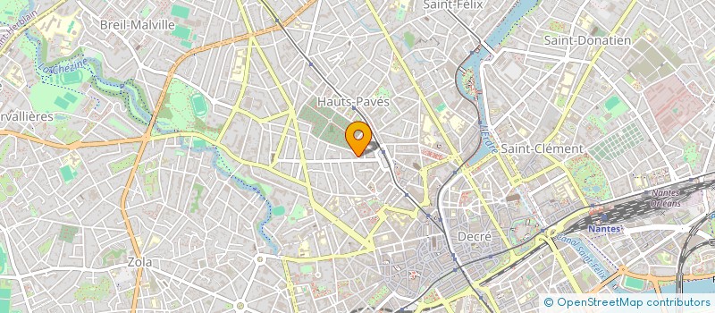 localisation de l'entreprise SCI ELOI à NANTES