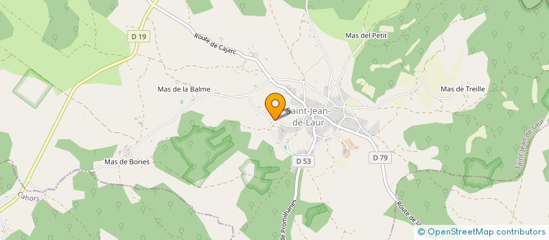 localisation de l'entreprise SCI ELOI  SAINT-JEAN-DE-LAUR