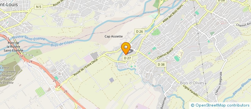 localisation de l'entreprise SCI ELOI à SAINT-PIERRE