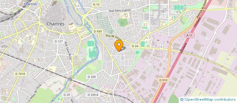 localisation de l'entreprise SCI ELOISE à CHARTRES