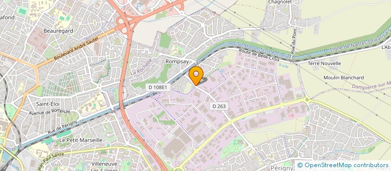 localisation de l'entreprise SCI ELOJES  PERIGNY