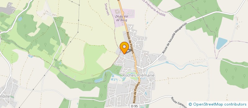 localisation de l'entreprise SCI ELOJOB  ROCHES-PREMARIE-ANDILLE