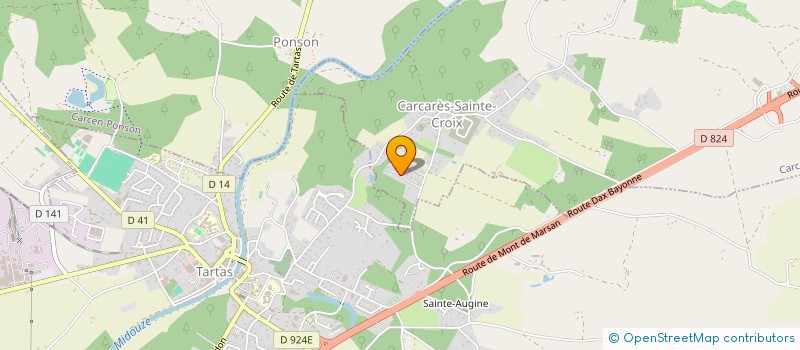 localisation de l'entreprise SCI ELOJUL  CARCARES-SAINTE-CROIX