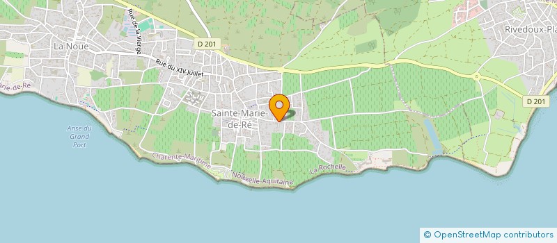 localisation de l'entreprise SCI ELOMARIE  SAINTE-MARIE-DE-RE