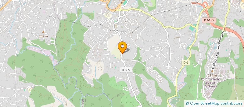 localisation de l'entreprise SCI ELOMAT à GRASSE