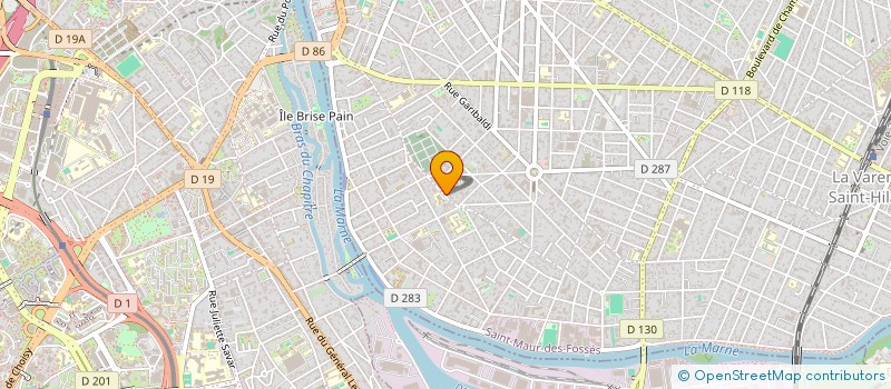 localisation de l'entreprise SCI ELON à SAINT-MAUR-DES-FOSSES