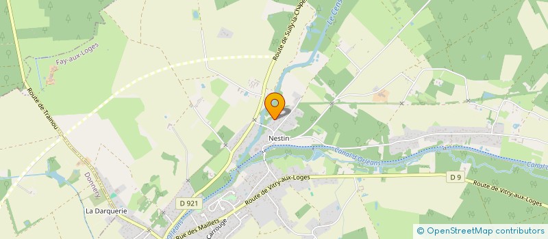 localisation de l'entreprise SCI ELONIE à FAY-AUX-LOGES