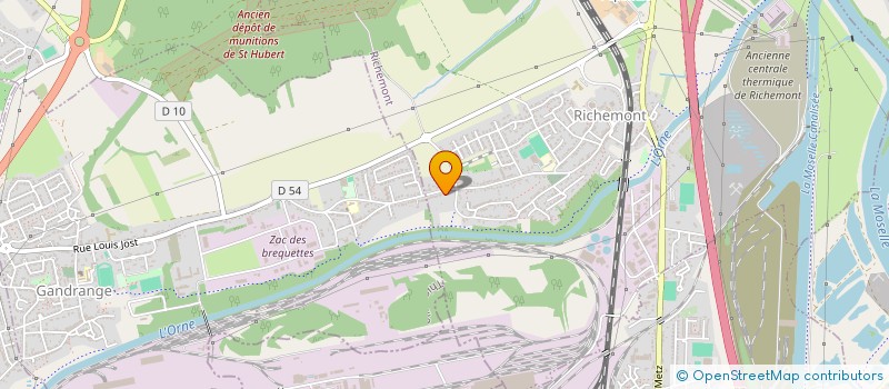 localisation de l'entreprise SCI ELORA  RICHEMONT