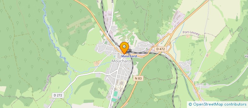 localisation de l'entreprise SCI ELORI  ARBOIS