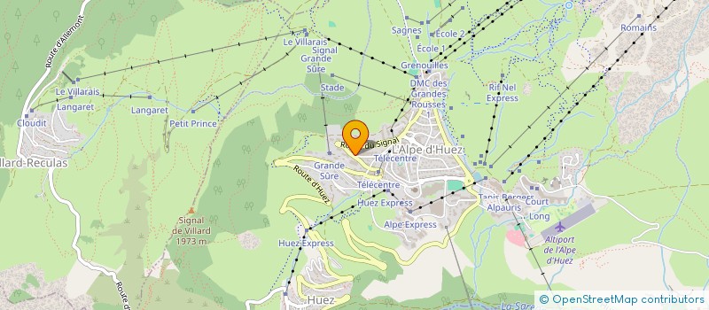 localisation de l'entreprise SCI ELORIENE  HUEZ