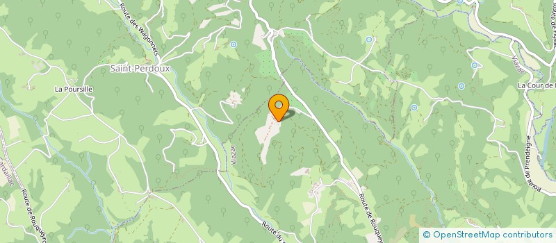 localisation de l'entreprise SCI ELORYS  VIAZAC