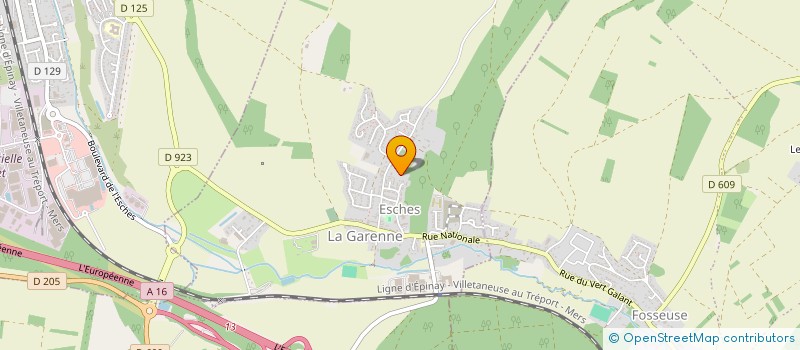 localisation de l'entreprise SCI ELOSTRAL  ESCHES