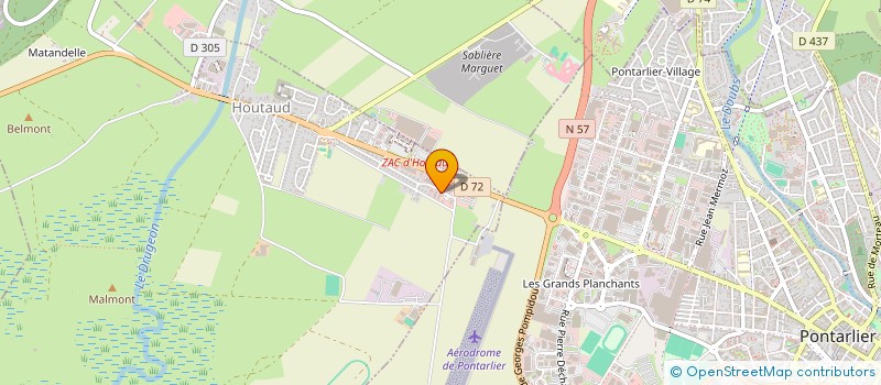 localisation de l'entreprise SCI ELOUARD  MALBUISSON