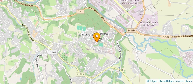 localisation de l'entreprise SCI ELOVIE  VIENNE