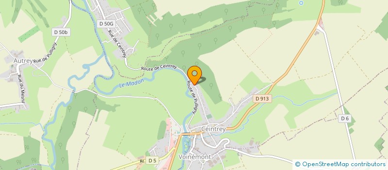 localisation de l'entreprise SCI ELOY  CEINTREY