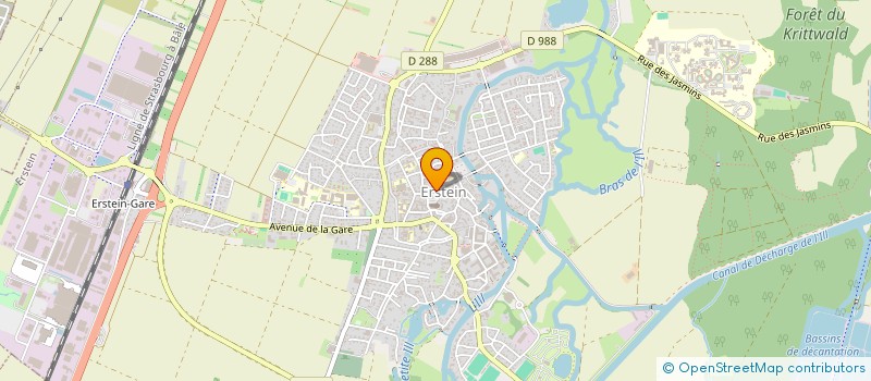 localisation de l'entreprise SCI ELOYD  ERSTEIN