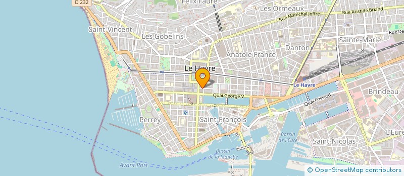 localisation de l'entreprise SCI ELPHIE à LE HAVRE