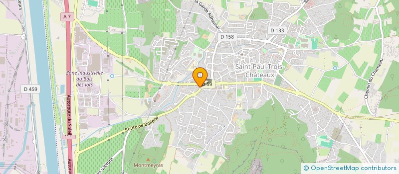 localisation de l'entreprise SCI ELRAY  SAINT-PAUL-TROIS-CHATEAUX