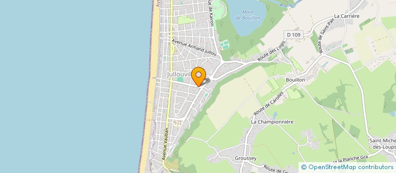 localisation de l'entreprise SCI ELROCA  JULLOUVILLE