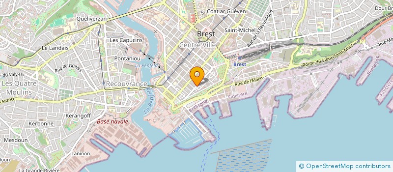 localisation de l'entreprise SCI ELROND  BREST