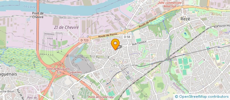 localisation de l'entreprise SCI ELSA  BOUGUENAIS