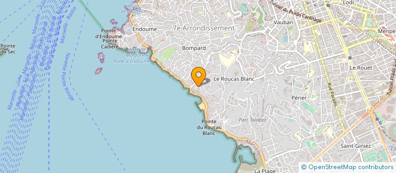 localisation de l'entreprise SCI ELSA à MARSEILLE 7