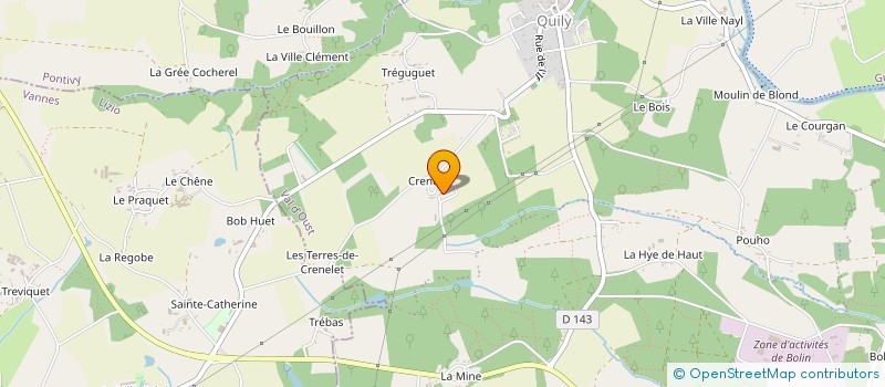 localisation de l'entreprise SCI ELSA  VAL D'OUST