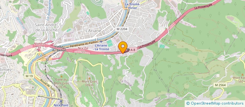 localisation de l'entreprise SCI ELSA à LA TRINITE