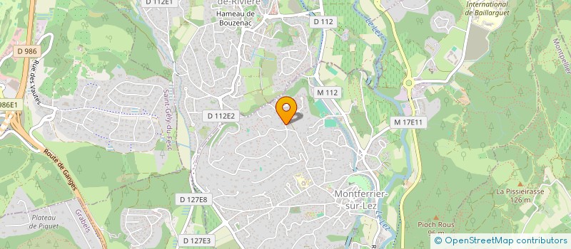 localisation de l'entreprise SCI ELSA  MONTFERRIER-SUR-LEZ