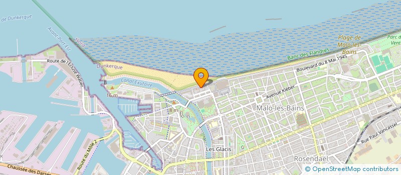 localisation de l'entreprise SCI ELSA JUNOT à DUNKERQUE