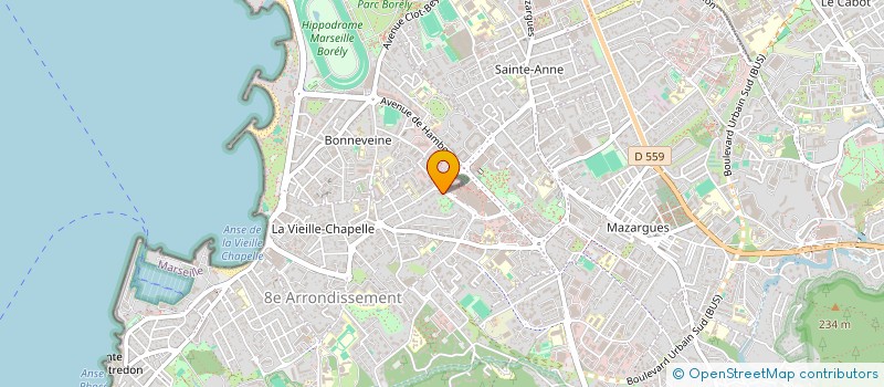 localisation de l'entreprise SCI ELSA LD à MARSEILLE