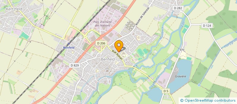 localisation de l'entreprise SCI ELSAESSER CH'TI  OBENHEIM