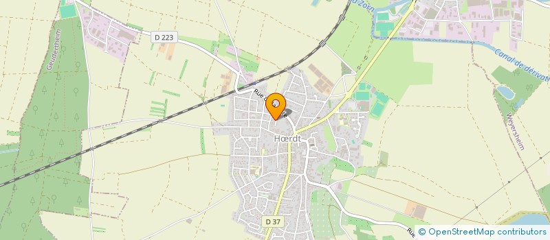 localisation de l'entreprise SCI ELSASS PARADISE  HRDT